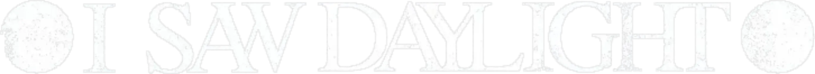 I Saw Daylight - Logo