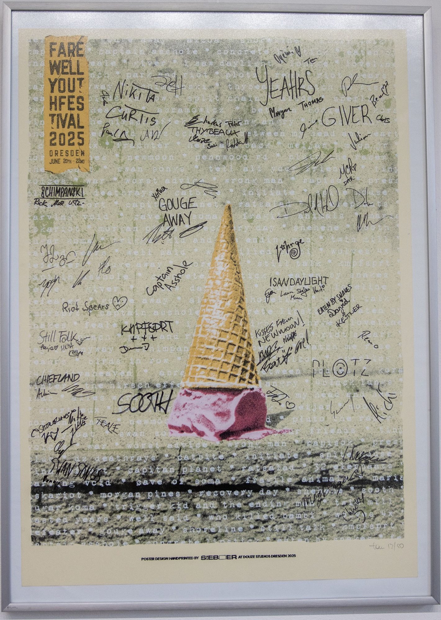 Plakat Freitag Farewel Youth Fest 2025