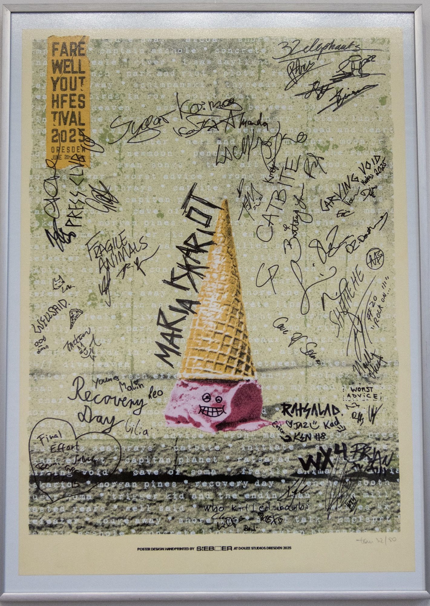 Plakat Sonntag Farewel Youth Fest 2025