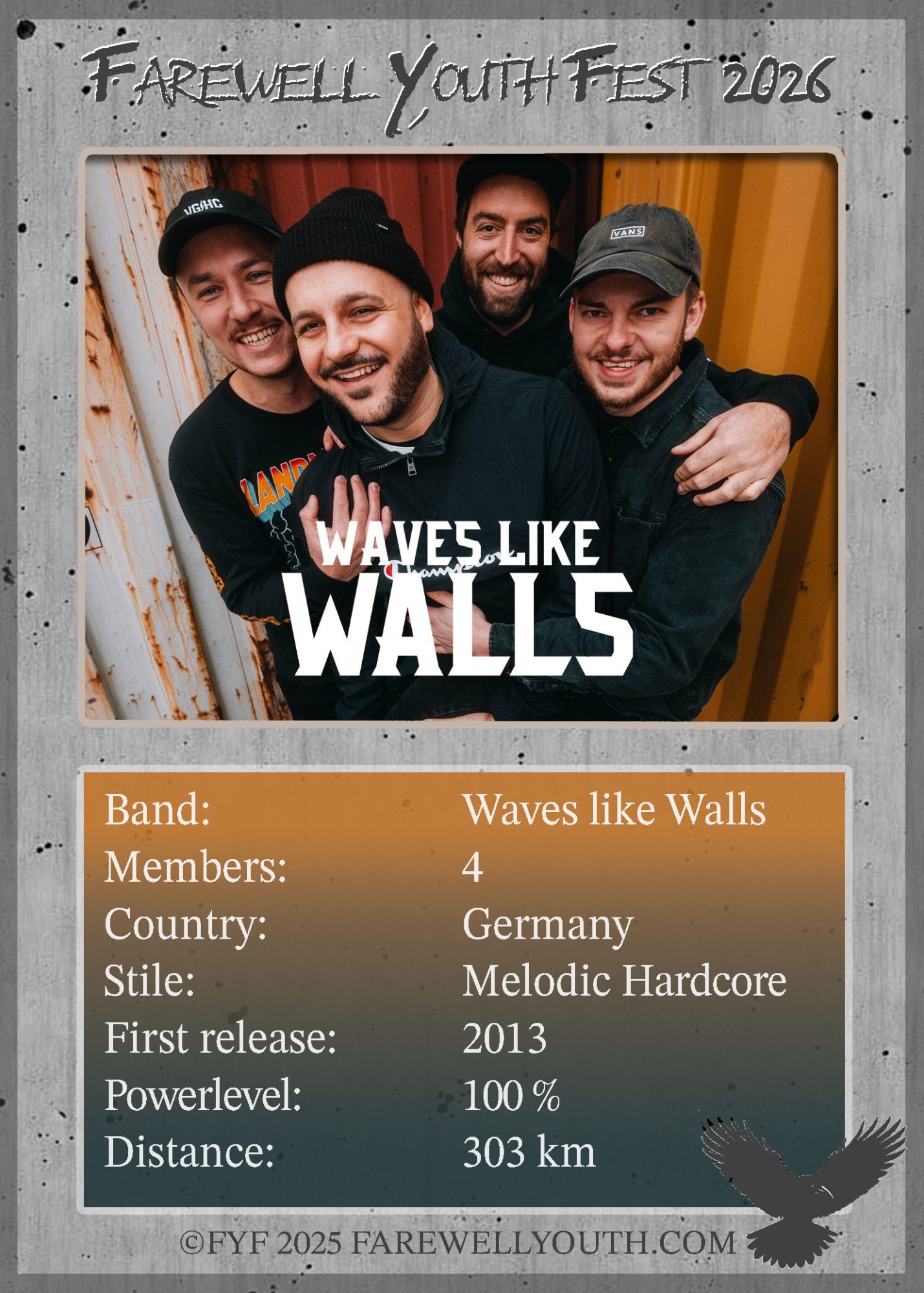 Waves Like Walls - Info