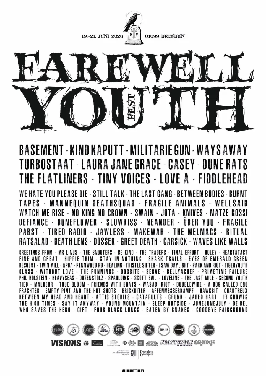 Farewell Youth Fest 2026 Plakat