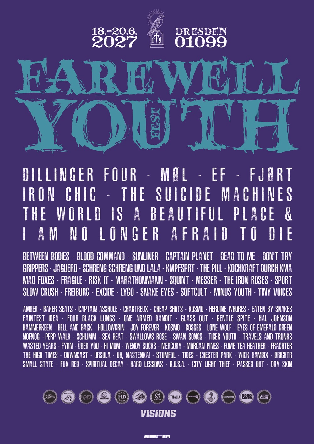 Farewell Youth Fest 2027 Plakat Farewell Youth Fest 2027 Plakat
